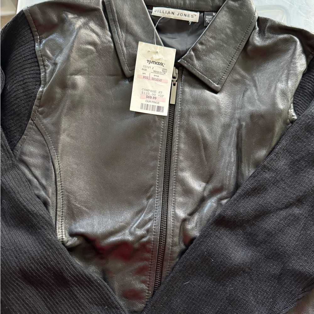 Jillian Jones Black and Silver Jacket